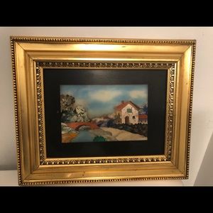 🚩SOLD 🚩Anti que italian mosaic art.